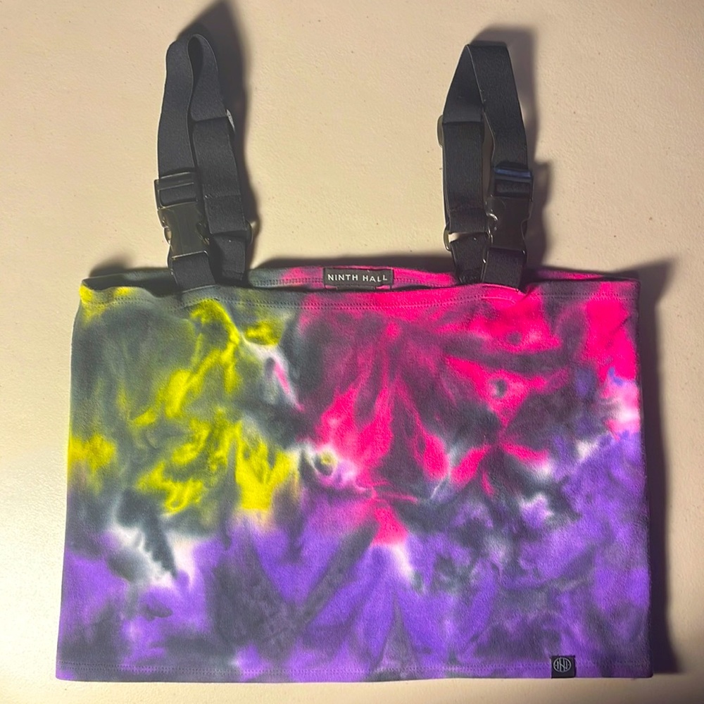 💜💖💛 Ninth Hall Tie Dye Cropped Tank Top.